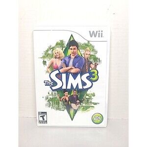 The Sims 3 Nintendo Wii Life Simulation Video Game Complete